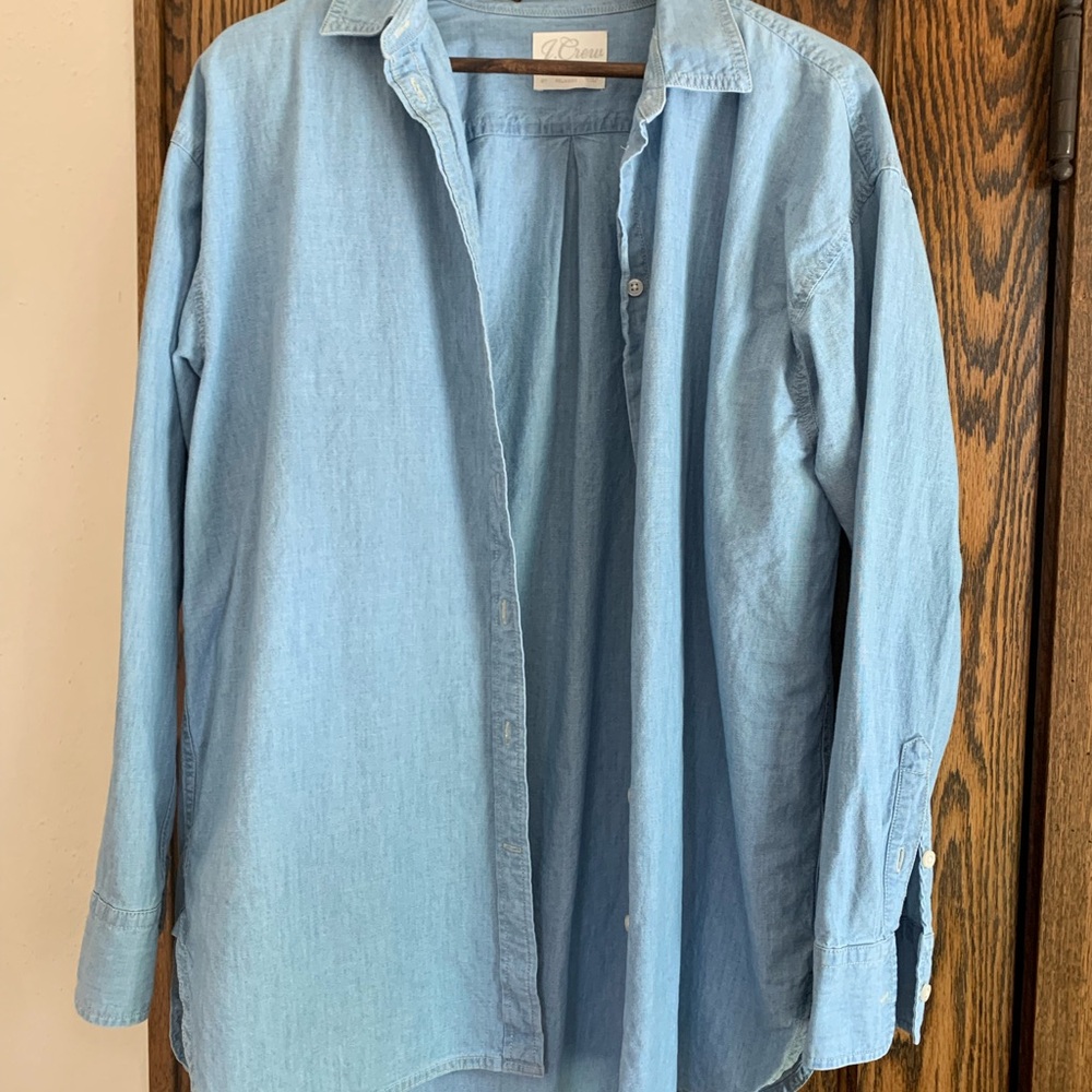 J. Crew Blue Button Down Shirt